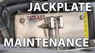 How to Clean your ATLAS Jack Plate (DO NOT ADD GREASE)