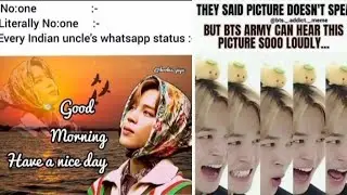 Bts funny & Relatable memes😂|| Funny memes😂|| Relatable memes😂 pt.64