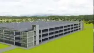 Multi storey parking garage