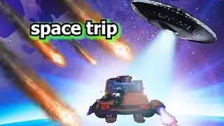 UN viaje ESPACIAL🚀😃(ROBLOX)