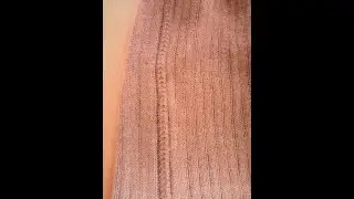 Юбка из Ализе ангора голд амбре батик.