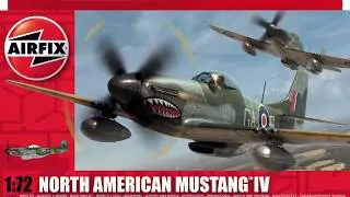 AirFix North American Mustang IV Starter Set 1:72 build and paint