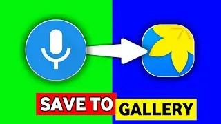 How to save Recforge 2 Audio into your Gallery | Recforge Audio Gallery main kaise save karain |