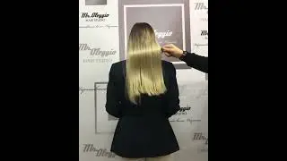 Наращивание волос омбре