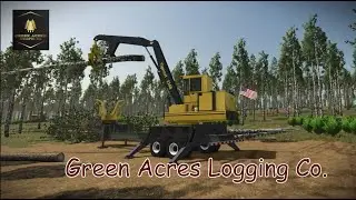 FS25 Forestry! Hardwood clear cut! A little something. 