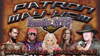 ExoticMTG - Unlimited Starter Showing, Mirage Starter Opening, and Wrestling with MTG!