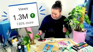 How I Brought My Art YouTube Channel Back to Life This Year