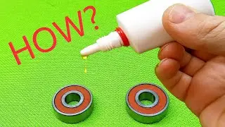 Remember this trick. How easy it is to lubricate a sealed bearing.#repair  #tools #restoration