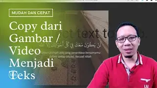 Cara Mengcopy Teks dari Video Youtube, Gambar, dan Pdf dengan Google Chrome Extension CopyFish