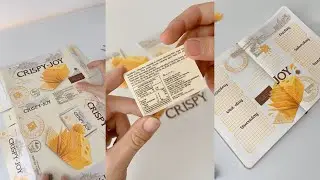 Using cake boxes to decorate Bujo