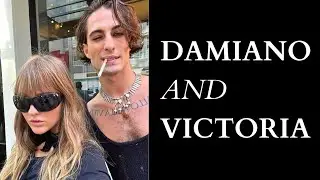 Damiano and Victoria cute moments - Måneskin (Coraline slowed)