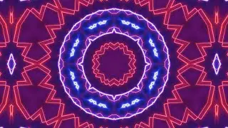 Abstract VJ Loop Neon Motion Tech | Seamless Loop | Full HD | Animated Motion Background