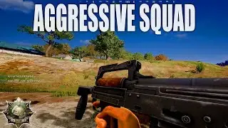 POKAMOLODOY outplayed Squad with Aggressive gameplay in PUBG ranked