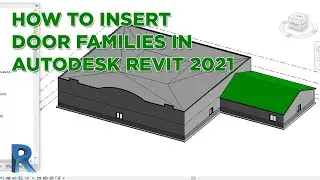 How to insert door families in Autodesk Revit project