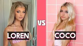 Loren Gray VS Coco Quinn TikTok Dance Battle