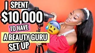 I SPENT $10,000 TO HAVE A BEAUTY GURU SET UP! Omgggg Mi Cualto!!!
