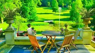 GARDEN RESORT ANIMATED BACKGROUNDS HD 1080P MOTION ANIMATED BACKGROUND FOR GREEN SCREEN