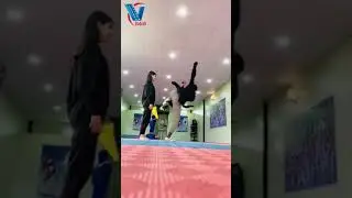 High Kick Demonstration 