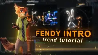 Fendy edit intro tutorial on after effects