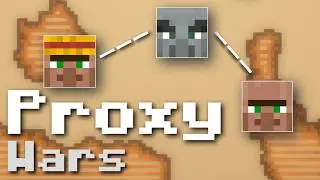 Proxy Wars explained through MINECRAFT