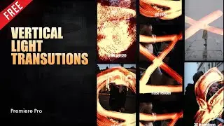 Vertical Transitions Premiere Pro | FREE Download
