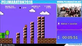 Super Mario Bros. (2p - one controller) by Aldriel/Javeliin - Pelimaraton 2018
