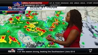 Another day of heavy rain, flooding possible