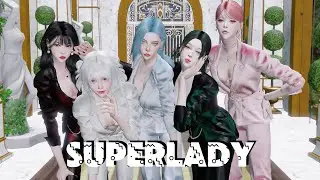 The Sims 4 模拟人生4 | SUPERLADY - (G)I-DLE Dance cover by hinokisims | Hinoki