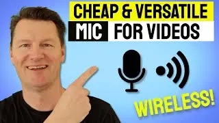 Budget Wireless Mic and Receiver for Content Creation