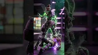 Apex Legends Octane Couldn't get away from Lifeline, Melee and finisher, first blood in Ranked.