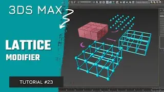 #23 | Lattice Modifier in 3ds Max | Ahsaan Rehman | Hindi