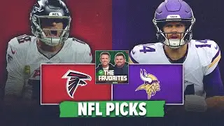 Atlanta Falcons vs Minnesota Vikings BEST BETS! NFL Picks & Predictions | The Favorites Podcast