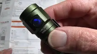 Thrunite BSS W1. Mini EDC, USB rechargeable flashlight. Magnetic base.