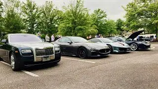 Exotic Cars at Cars & Coffee