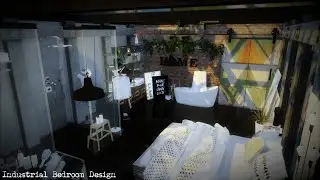 The Sims 4: Industrial Bedroom Design Ideas