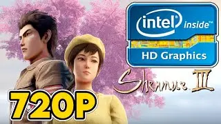 Shenmue 3 || Intel HD/UHD 630 + i5 9300H Performance Test || 720p Low Benchmark