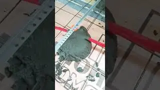 Установка маяков под стяжку тёплого пола.Самый простой способ.