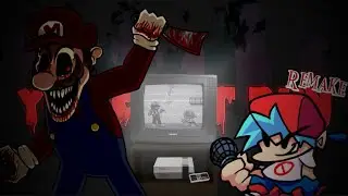 You Can’t Run (But Mario.exe Sings It) Remake - FNF Sonic.exe Mod