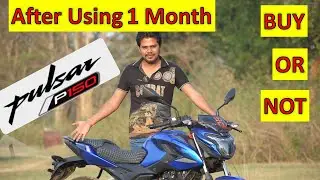 After one Month Pulsar P150 Owner Reviews in Hindi | Buy or Not ? Pros & Cons