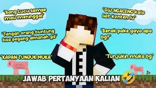 Kapan Tunjukin Muka ?!, Sunat Takut Gak? - QnA Versi Kocak😂