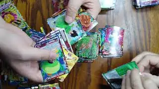 Opening Dragon Ball Super Card Packs