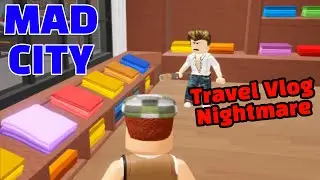 Mad City (Roblox) - Vloggers Nightmare! (warning- Psychological Thriller)