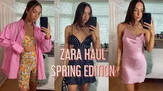 NEW IN ZARA HAUL | TRY ON SPRING EDITION | ELLIE YATES