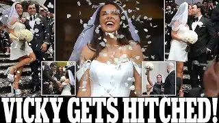 Hot News: Vicky Pattison is married! Star wows in stylish white mini dress after tying the knot...