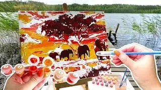 My First PAINT BY NUMBERS Kit || Tips & Review