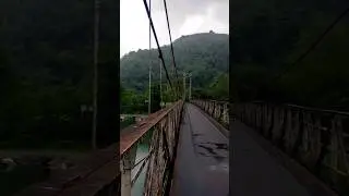 old suspension bridge
