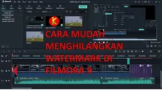 cara menghilangkan watermark di filmora 9