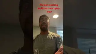 Human casting auditions