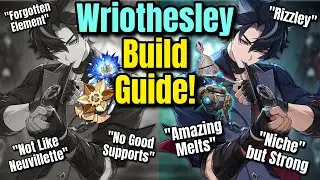 WRIOTHESLEY GUIDE with Best Tips, Weapons and Artifact Build! | Genshin Impact 5.4