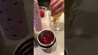 Refreshing watermelon cocktail